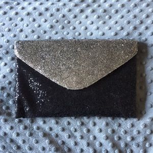 J. Crew Glitter Envelope Clutch